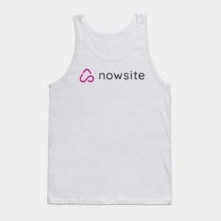 nowsite with logo Tank Top